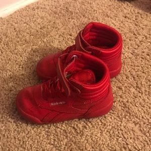 Red Reebok Toddler